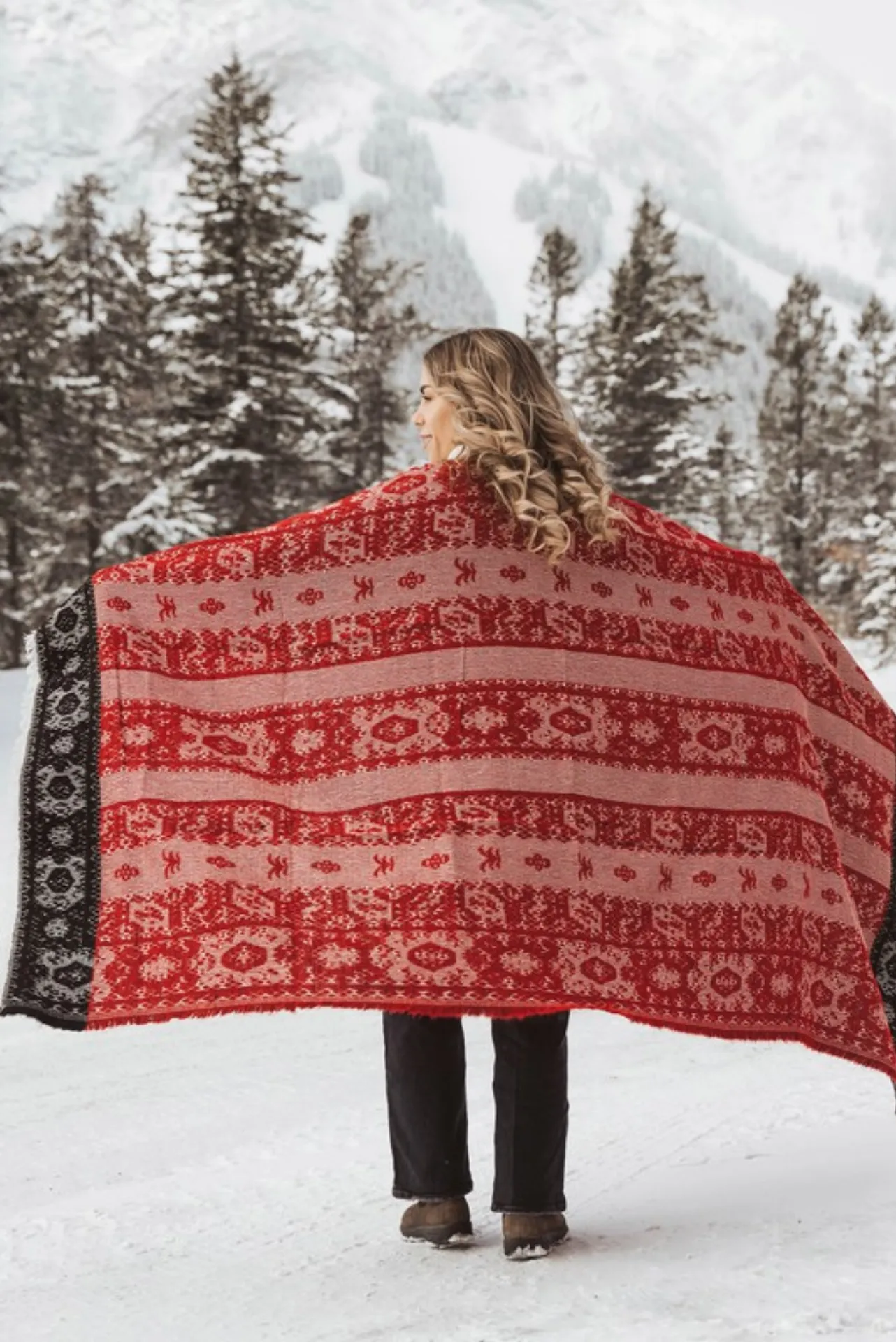 Aztec Blanket Scarf