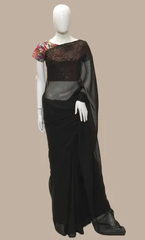 Black Chiffon Prayer Sarrie