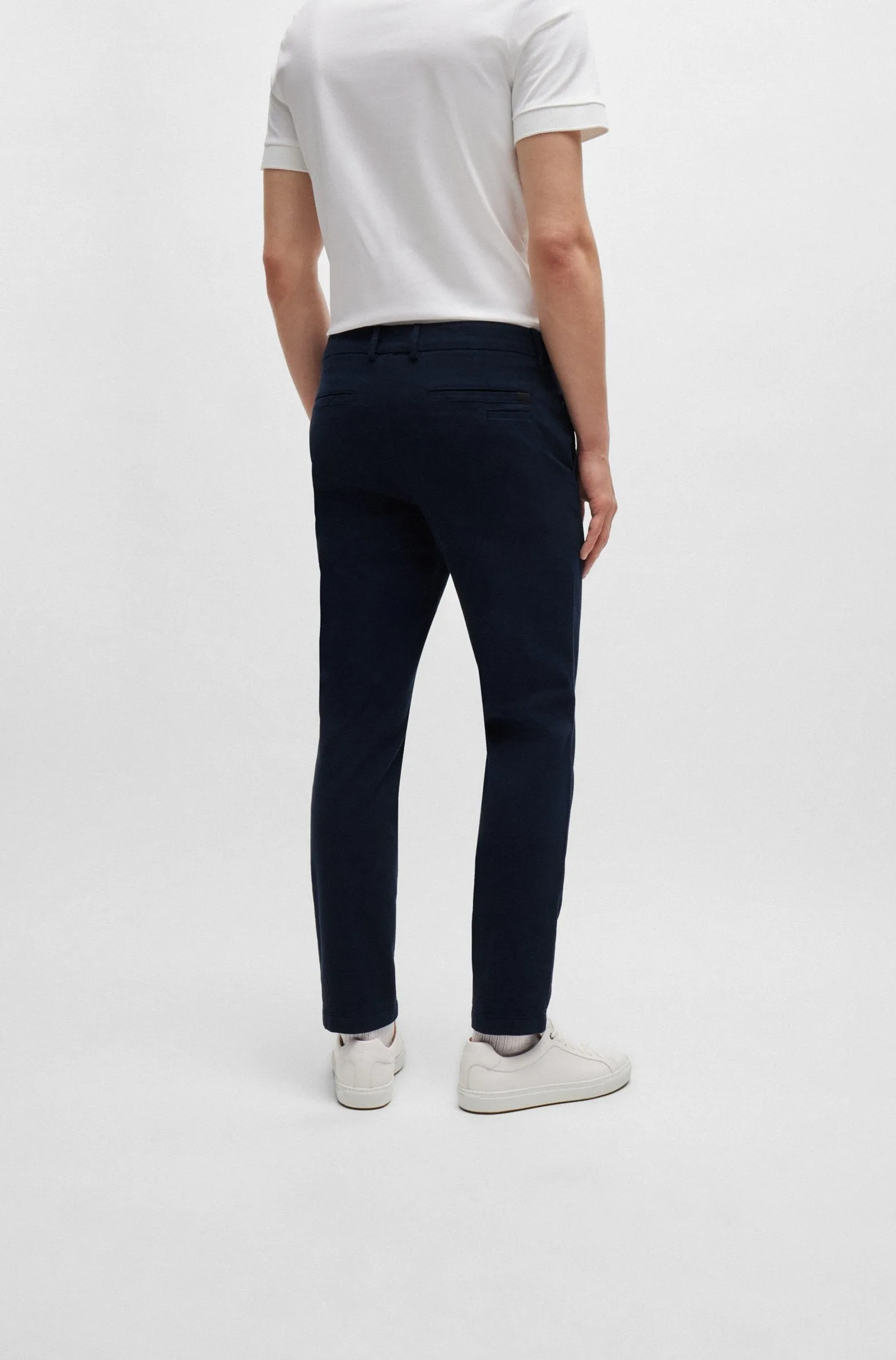 BOSS Black P-Kaiton Trousers 10255114 404 Dk Blue