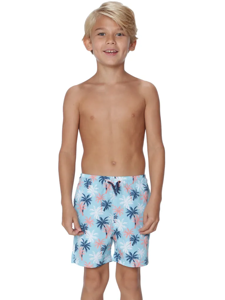 Boys printed swim shorts