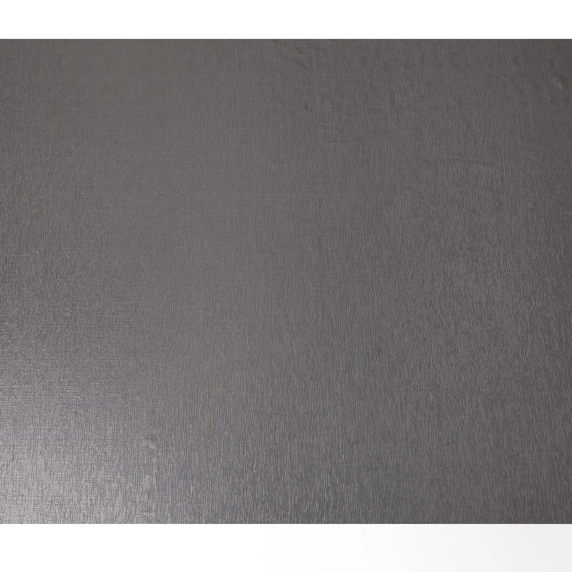 Charcoal Grey Silk Chiffon Metallic Fabric - 110 cm Wide-D20019