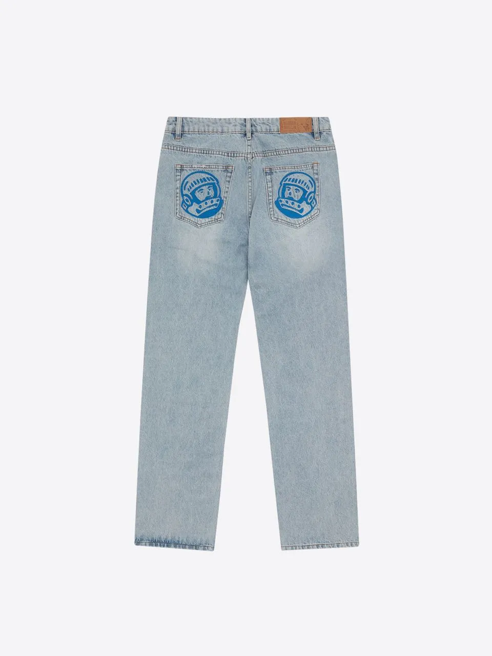 Cursive Logo Denim Pants