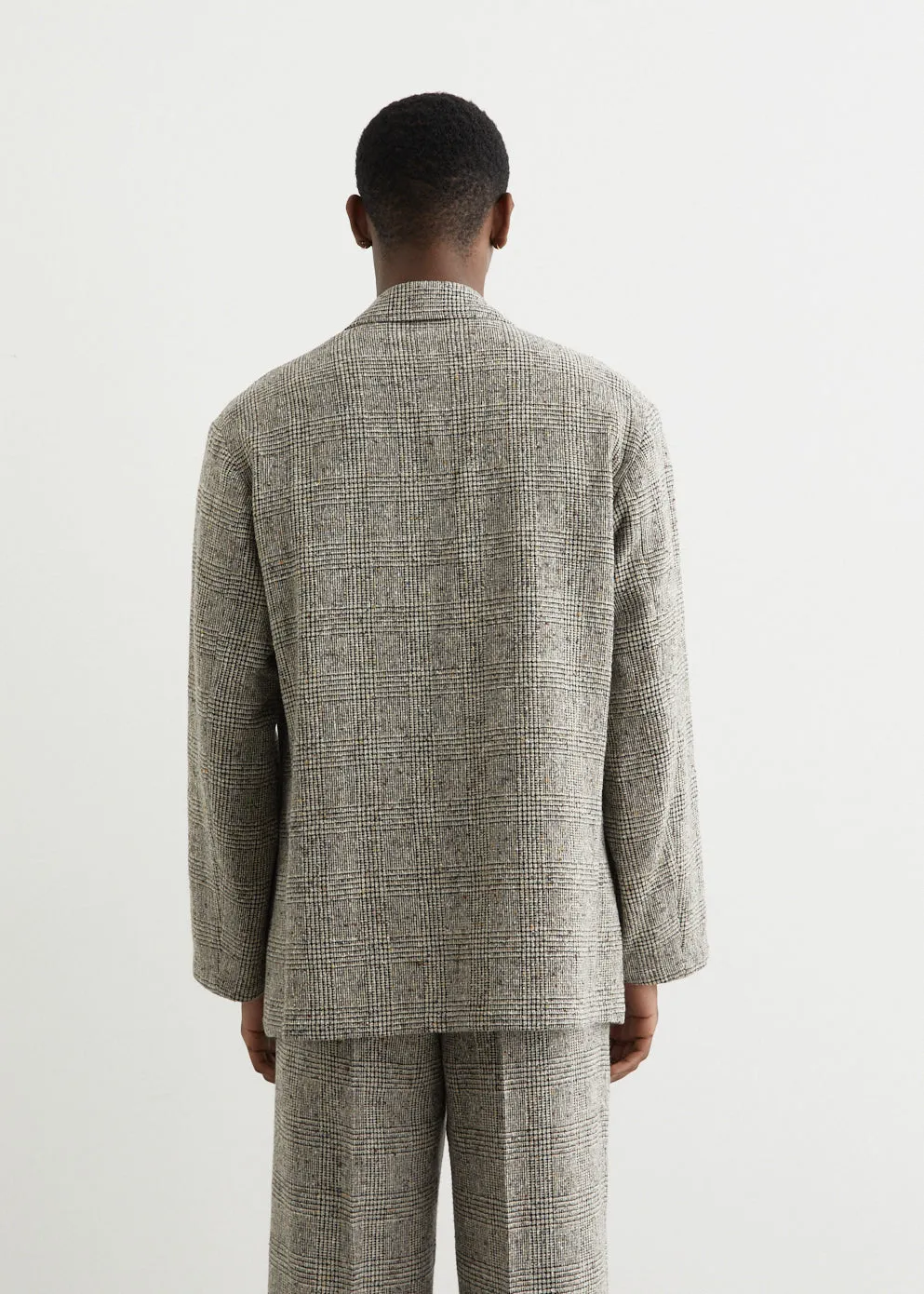 Drape Nep Tweed Jacket