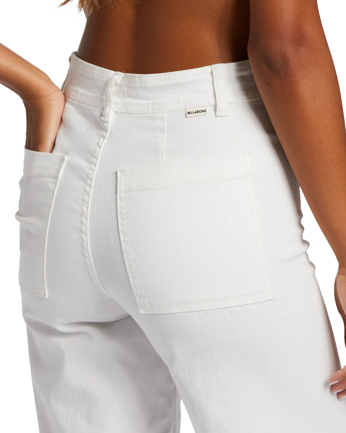 Free Fall Twill Trousers in Salt Crystal 1