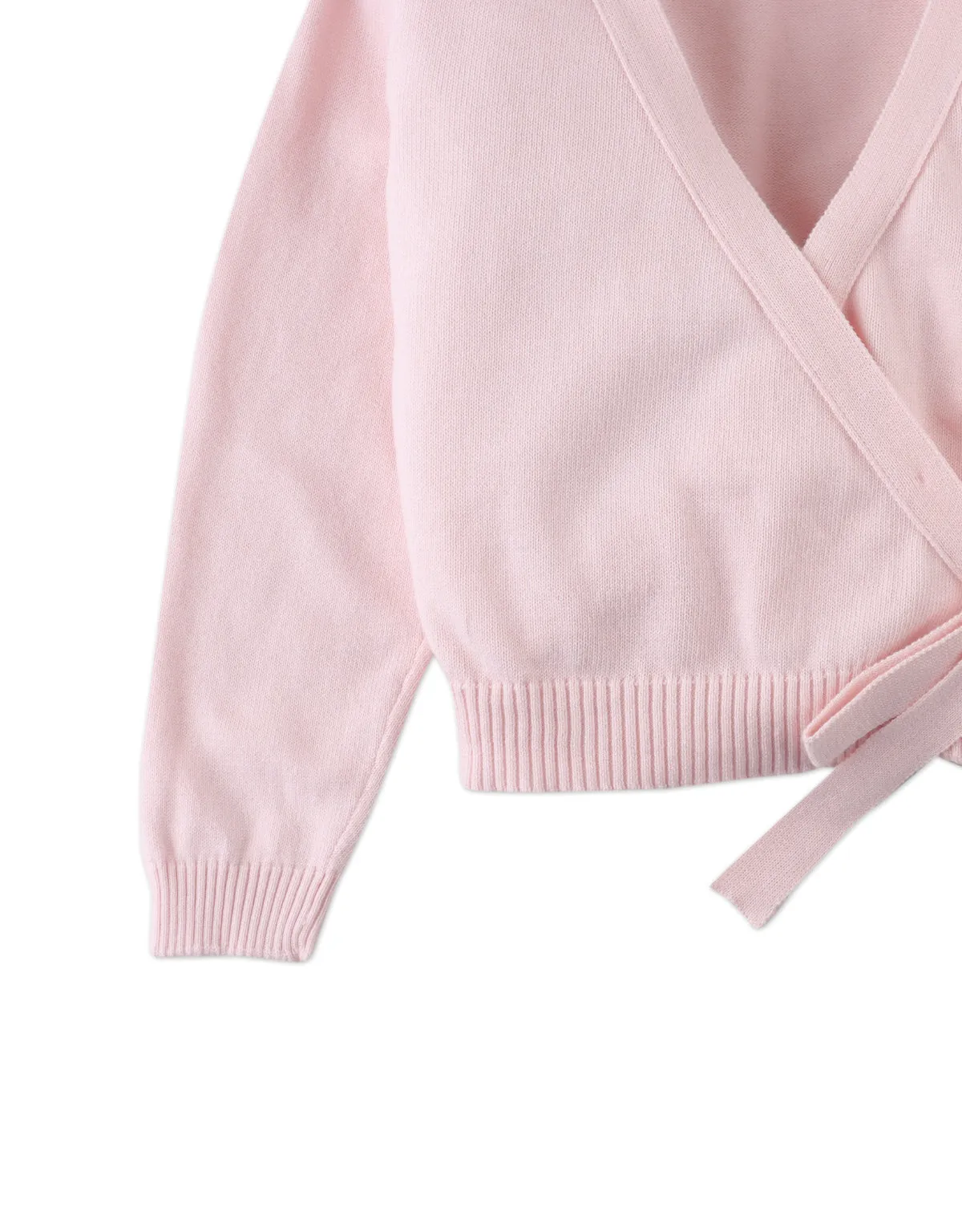 GIRLS OPHELIA WRAP CARDIGAN