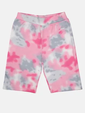 Girls Printed Cycling Shorts