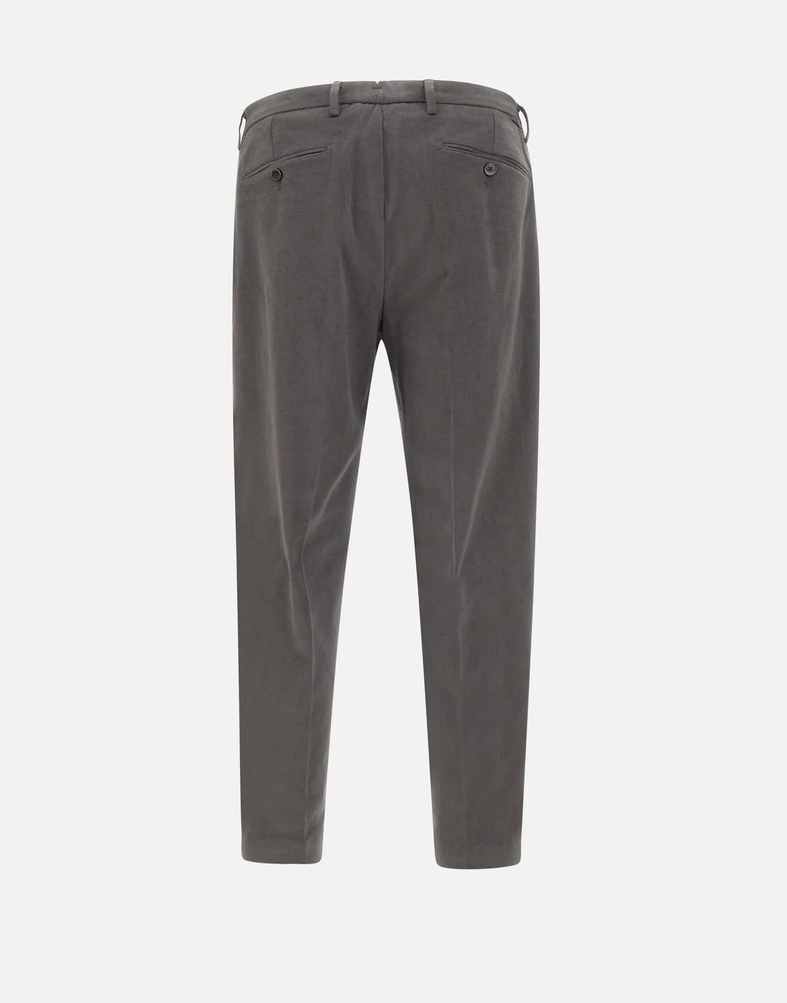 Grey Slim Fit Stretch Trousers