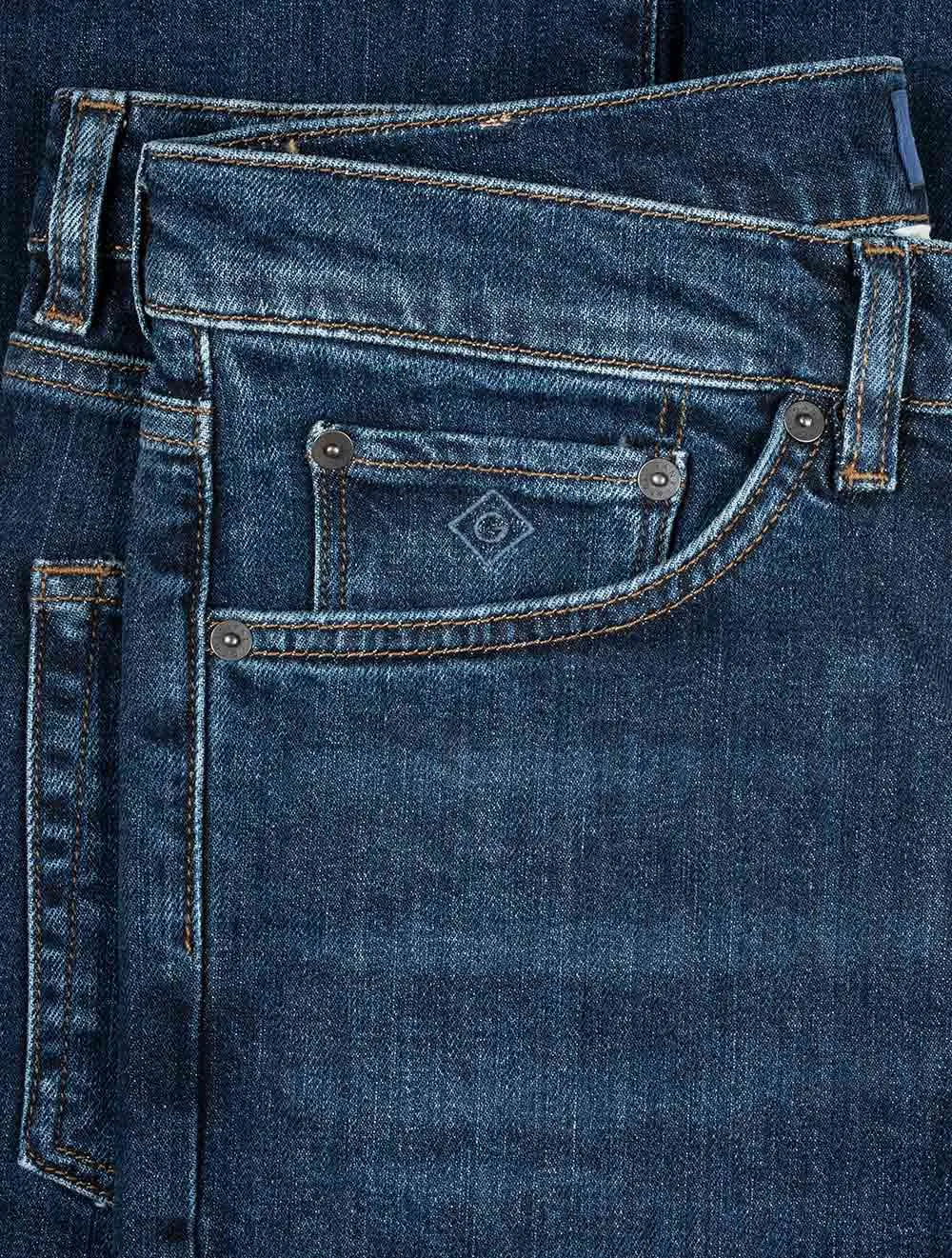 Hayes Jeans Dark Blue Worn In