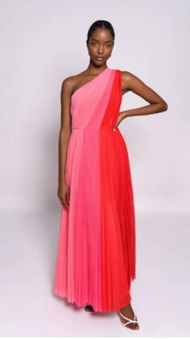 Hutch Tarina Colorblock Gown Pink