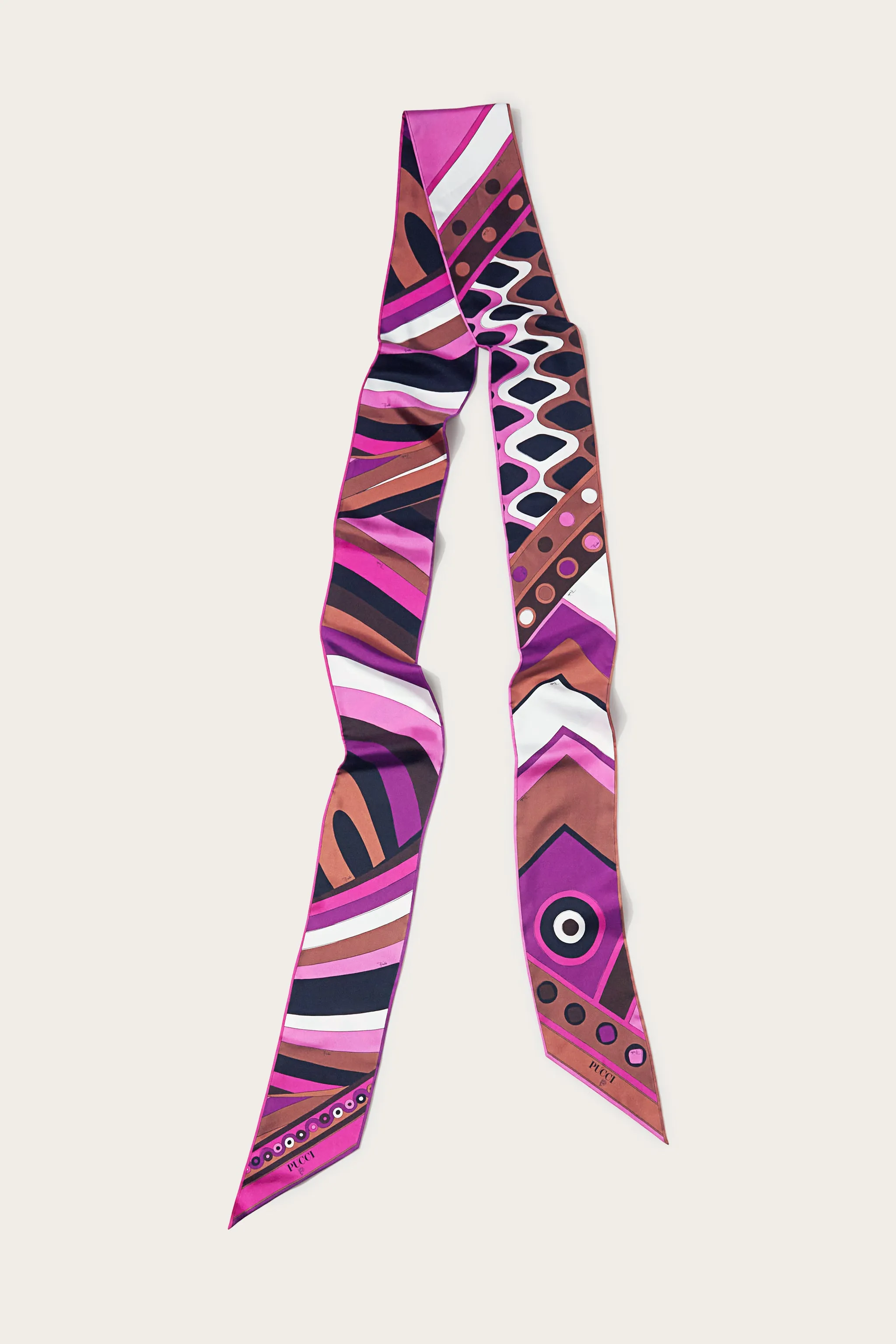 Iride And Vivara-Print Silk-Twill Maxi Scarf