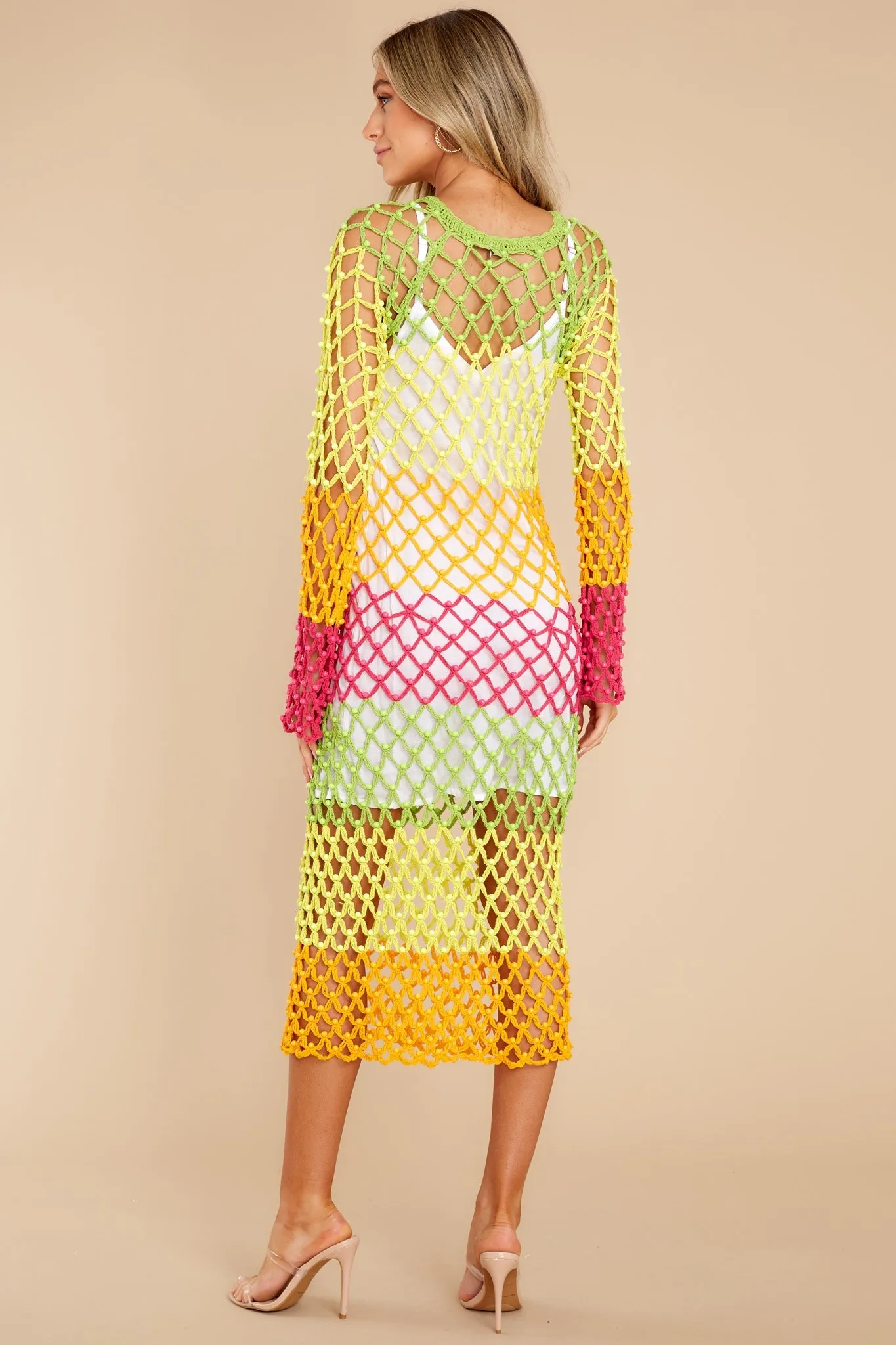 Iver Yellow Multi Dress