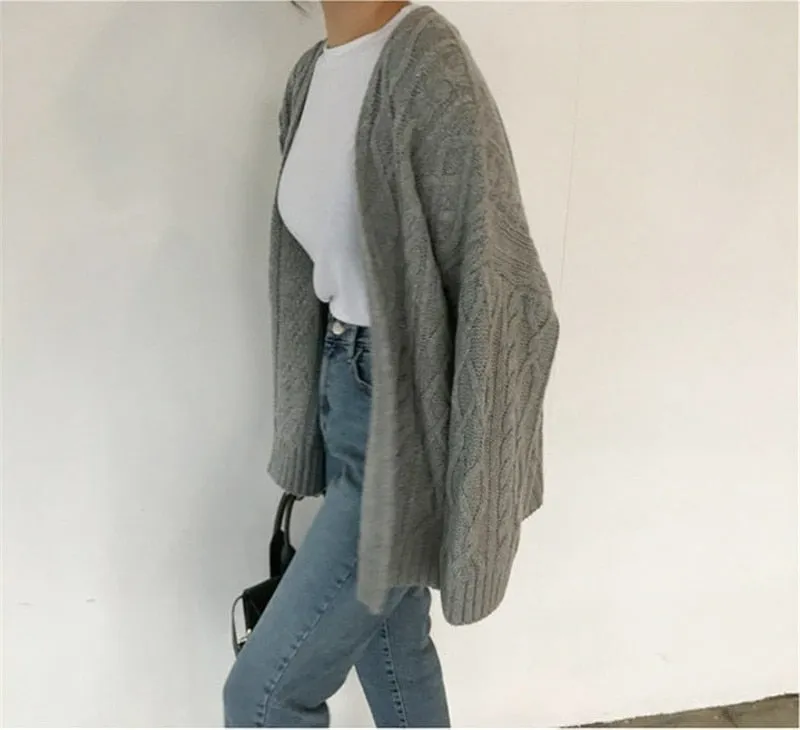 [Korean Style] Chelsea V Neckline Wrap Knit