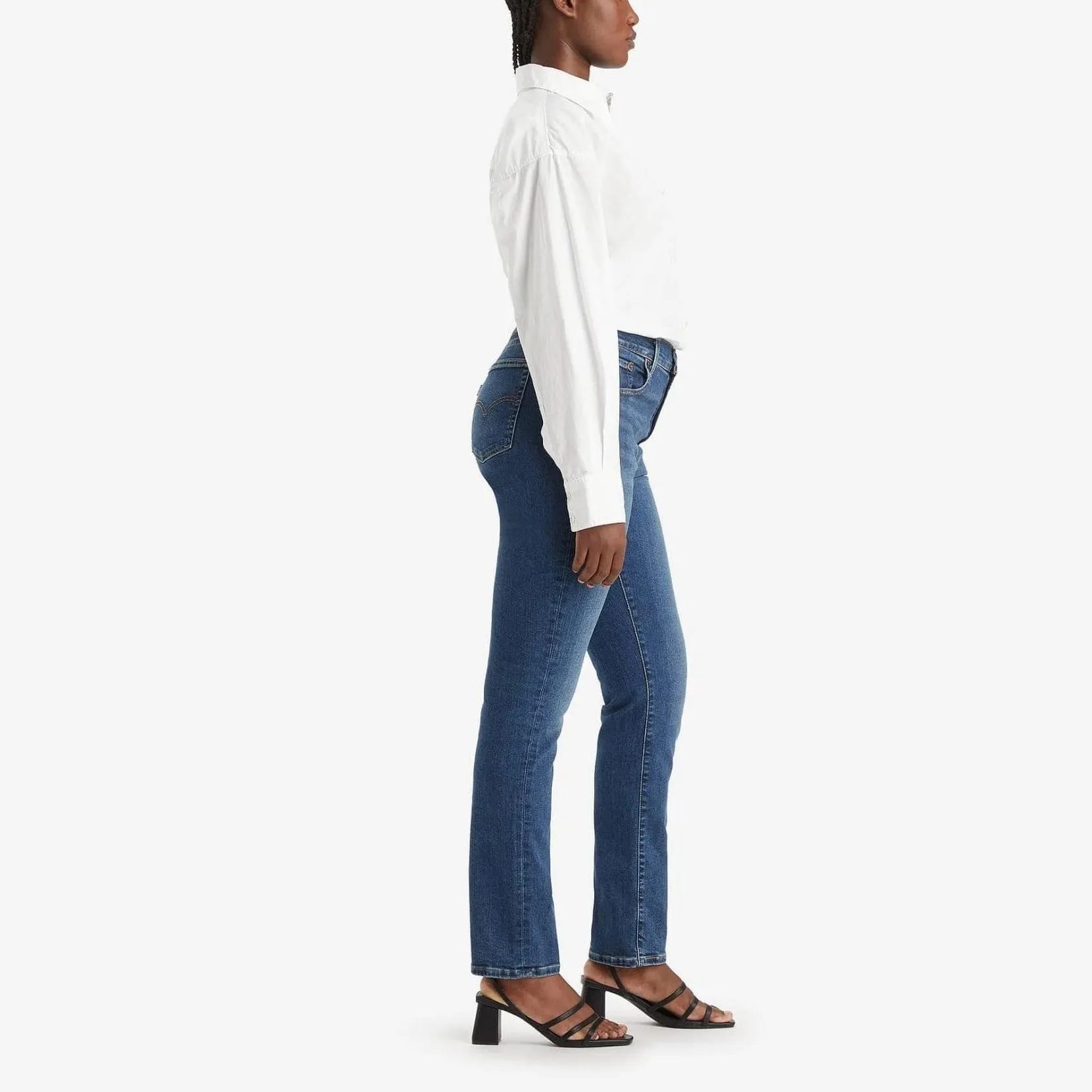 Levi's 724™ High Rise Straight Jeans Blue 32 Leg