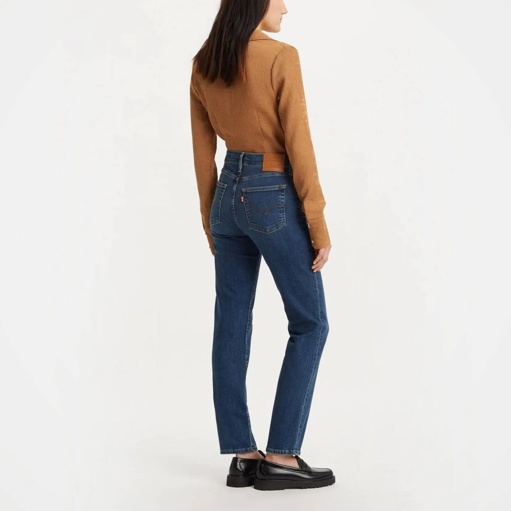 Levi's 724™ High Rise Straight Jeans Blue 32 Leg