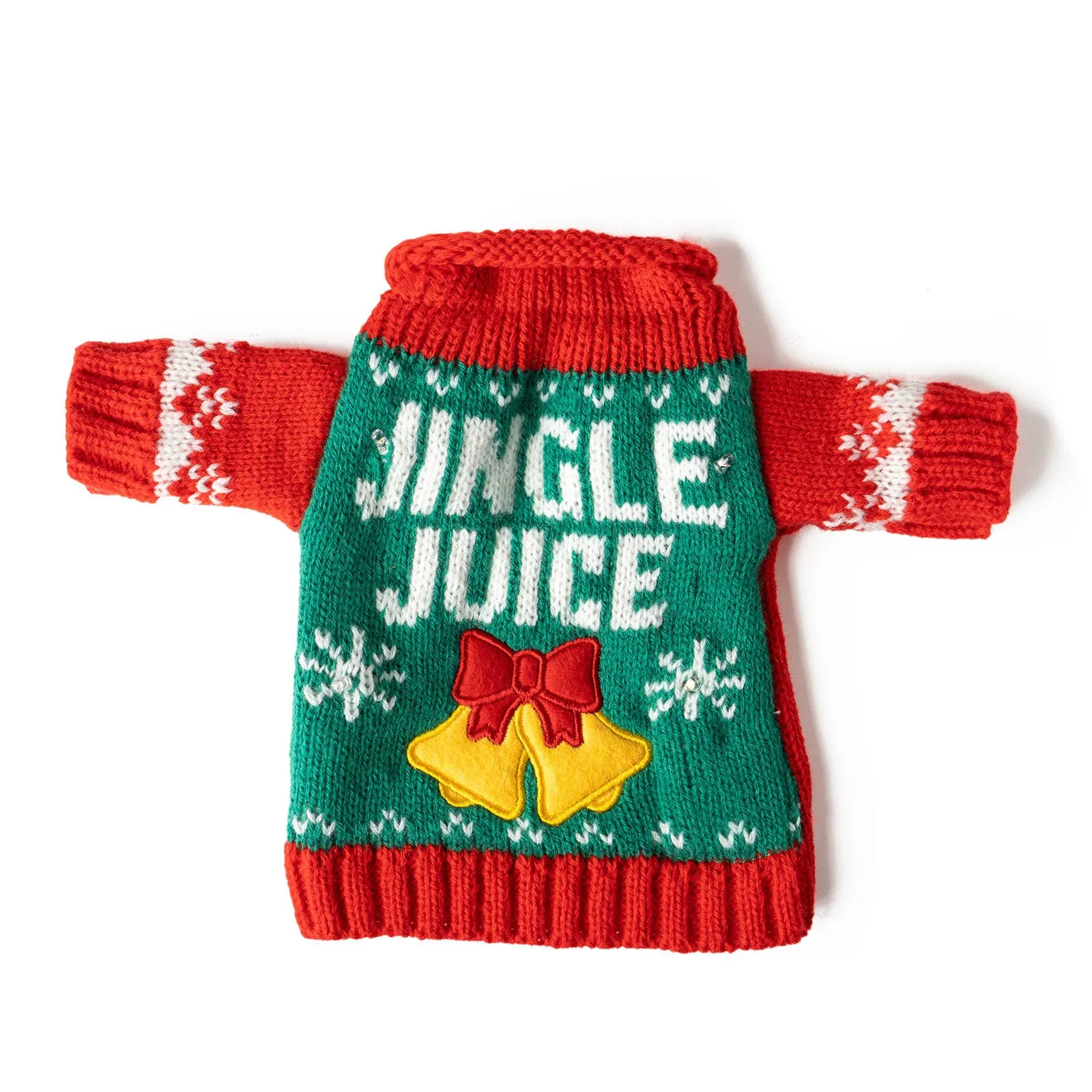 Light up bottle sweaters