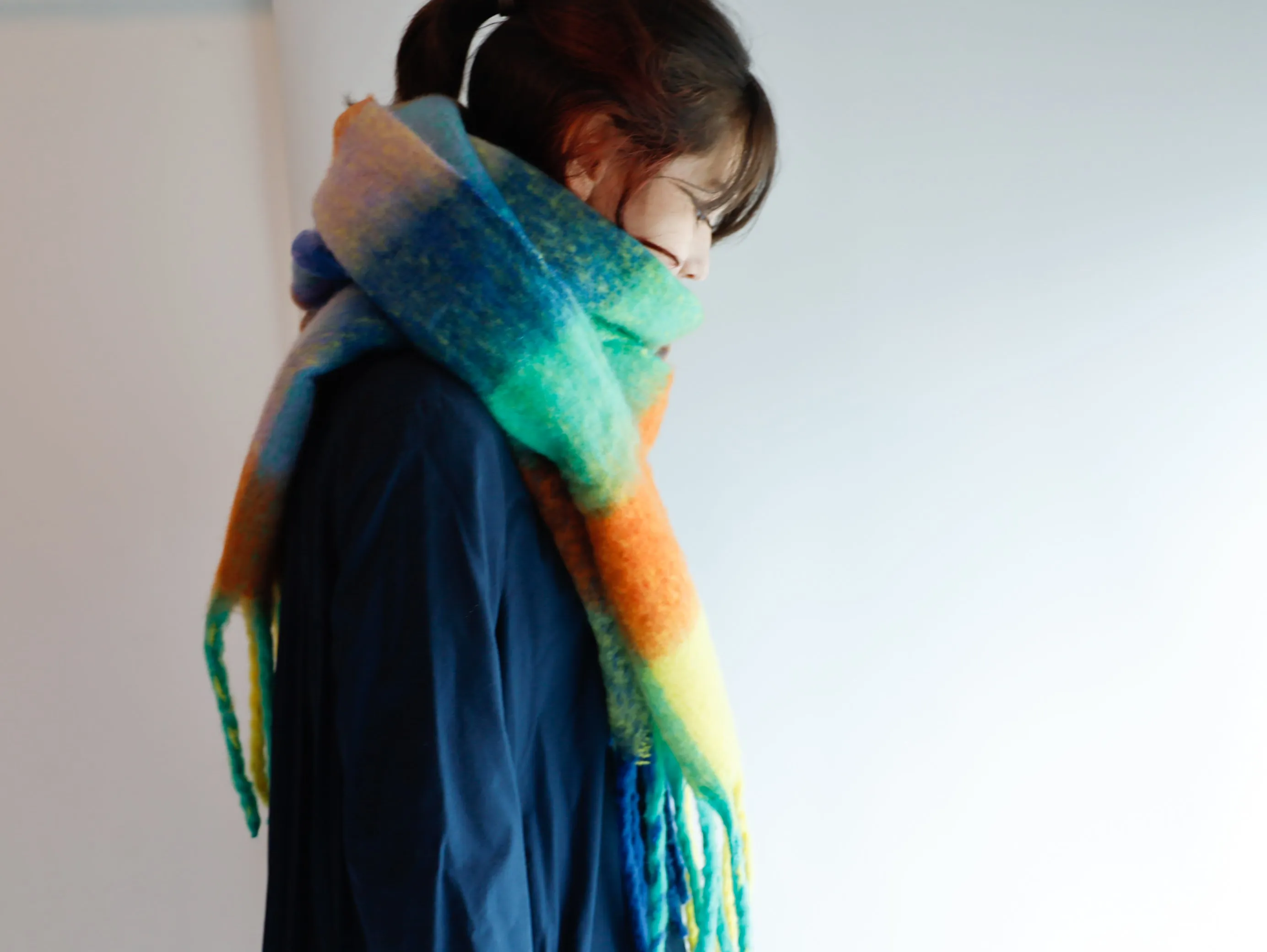 <A15>  OVERSIZED Scarf