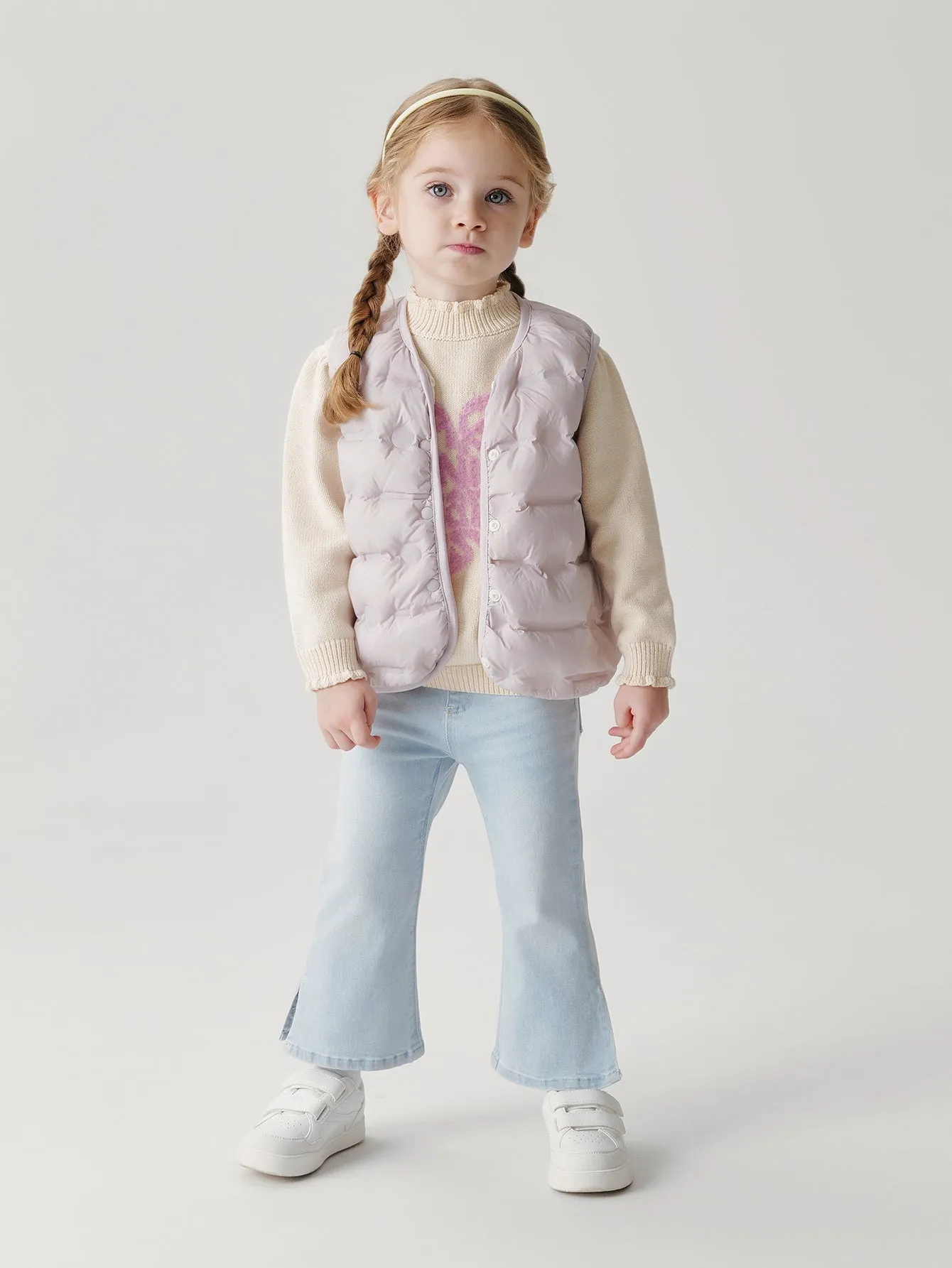 MARC & JANIE Boys Girls Ultralight Down Vests 240911