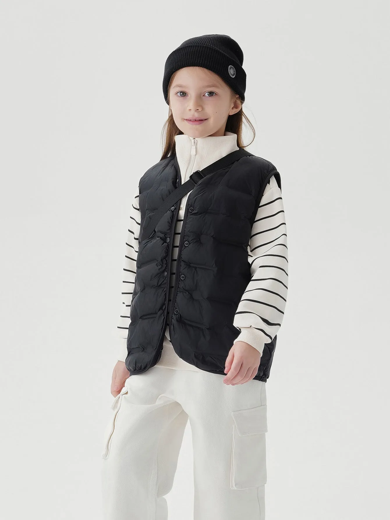 MARC & JANIE Boys Girls Ultralight Down Vests 240911