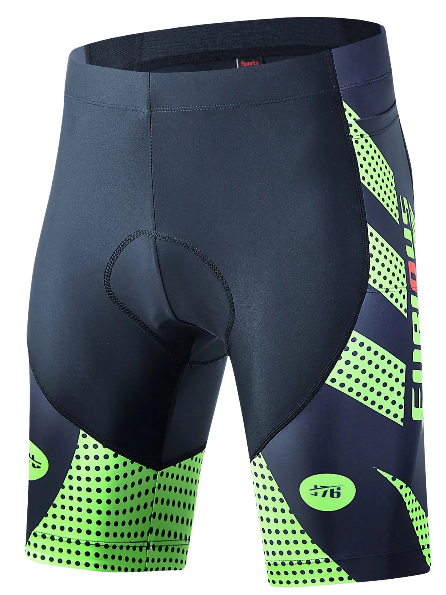 Men's cycling shorts Printed pocket mountain road bike outdoor sports pants