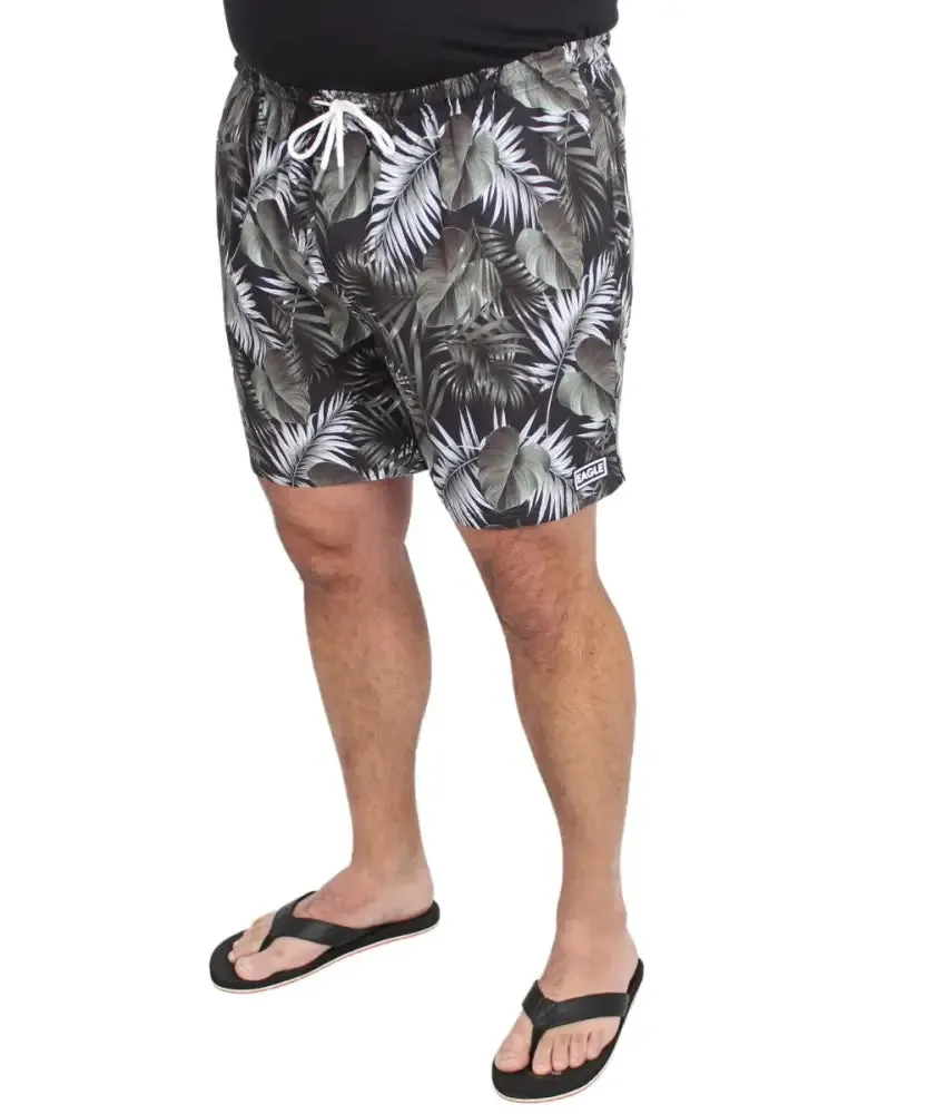 Mens Printed Tropical Swim Shorts