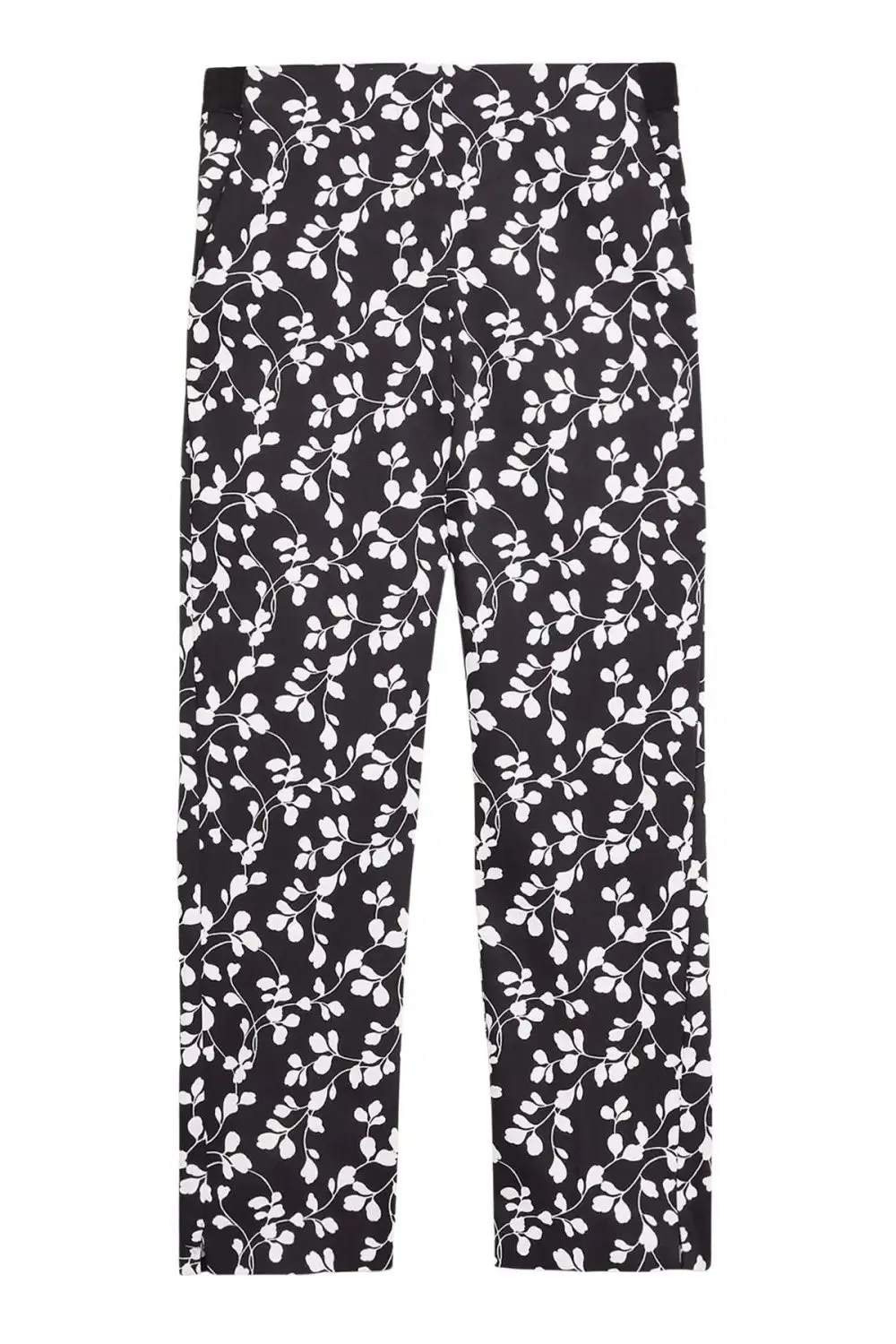 Mia Slim Floral Crop Trousers