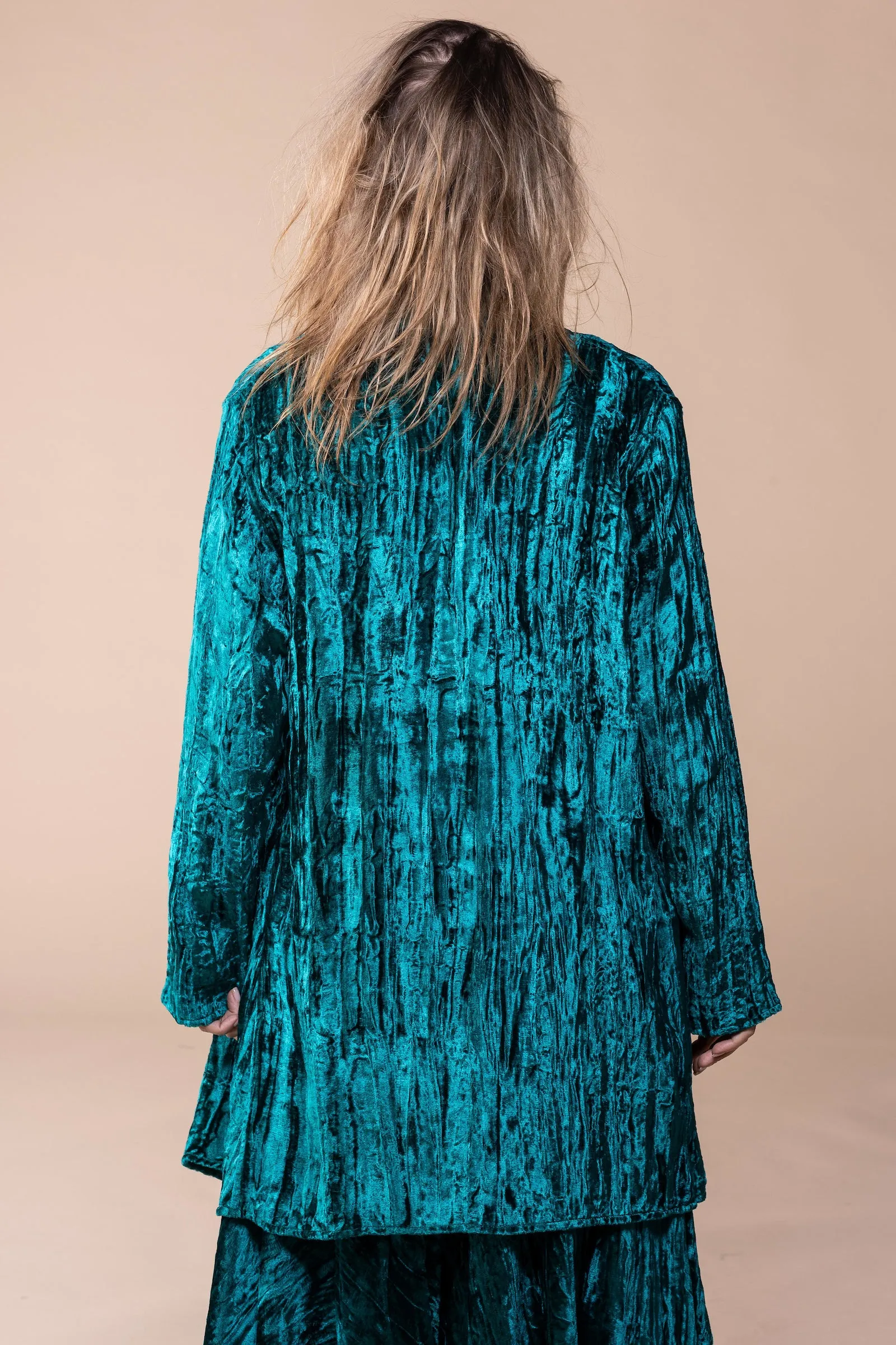 New Thar Jacket in Crushed Velvet  AW 2023