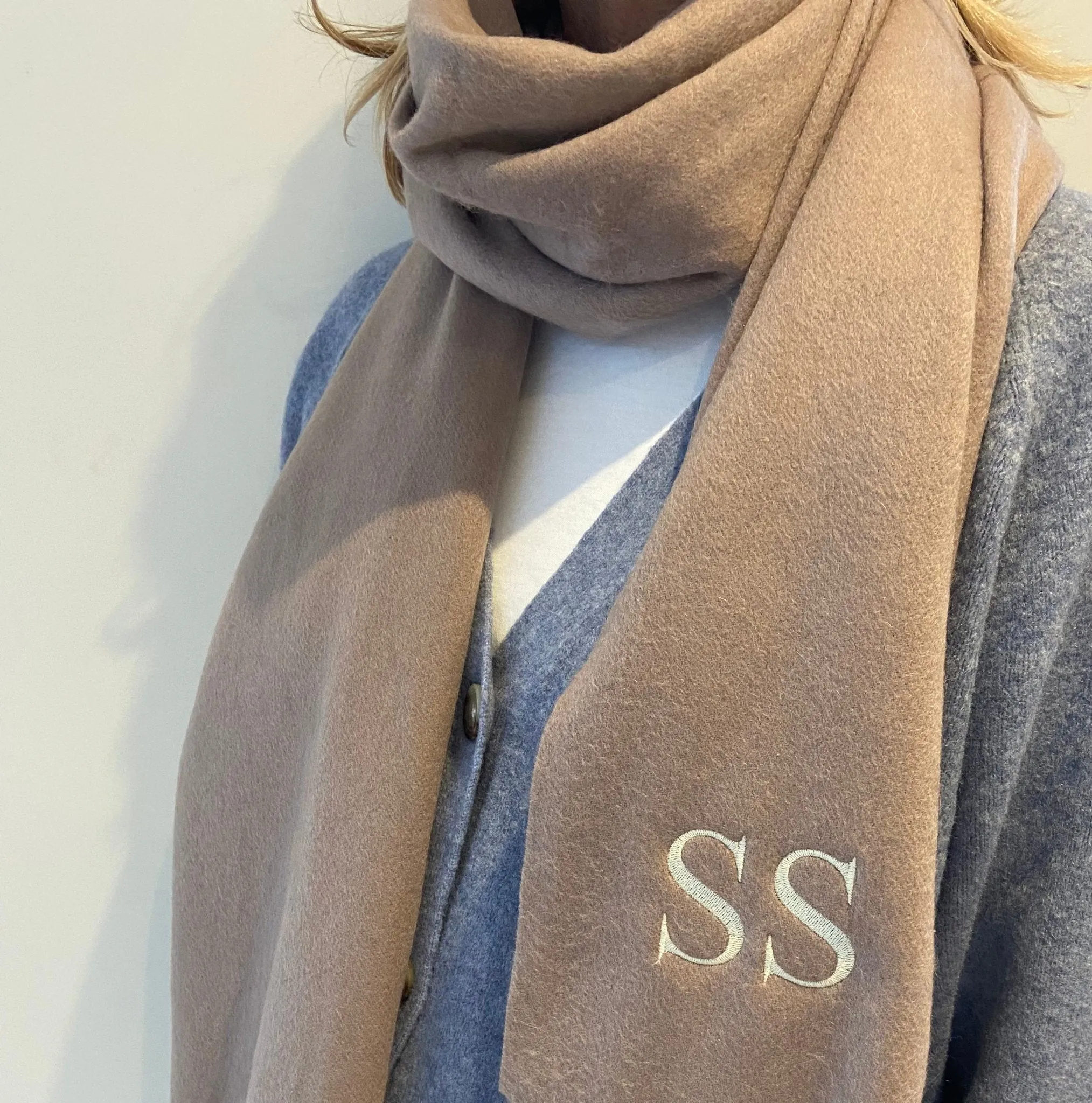 Oversized Cashmere Scarf