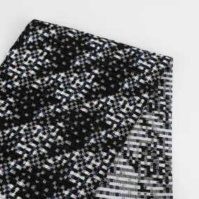 Pixelated Houndstooth Jacquard