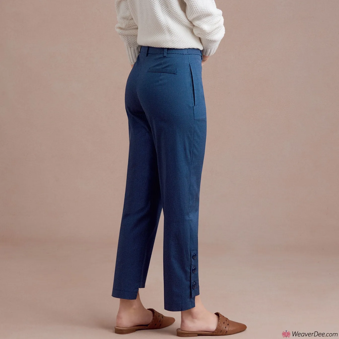 Simplicity Pattern S8957 Misses' Slim Leg Trousers with Variations