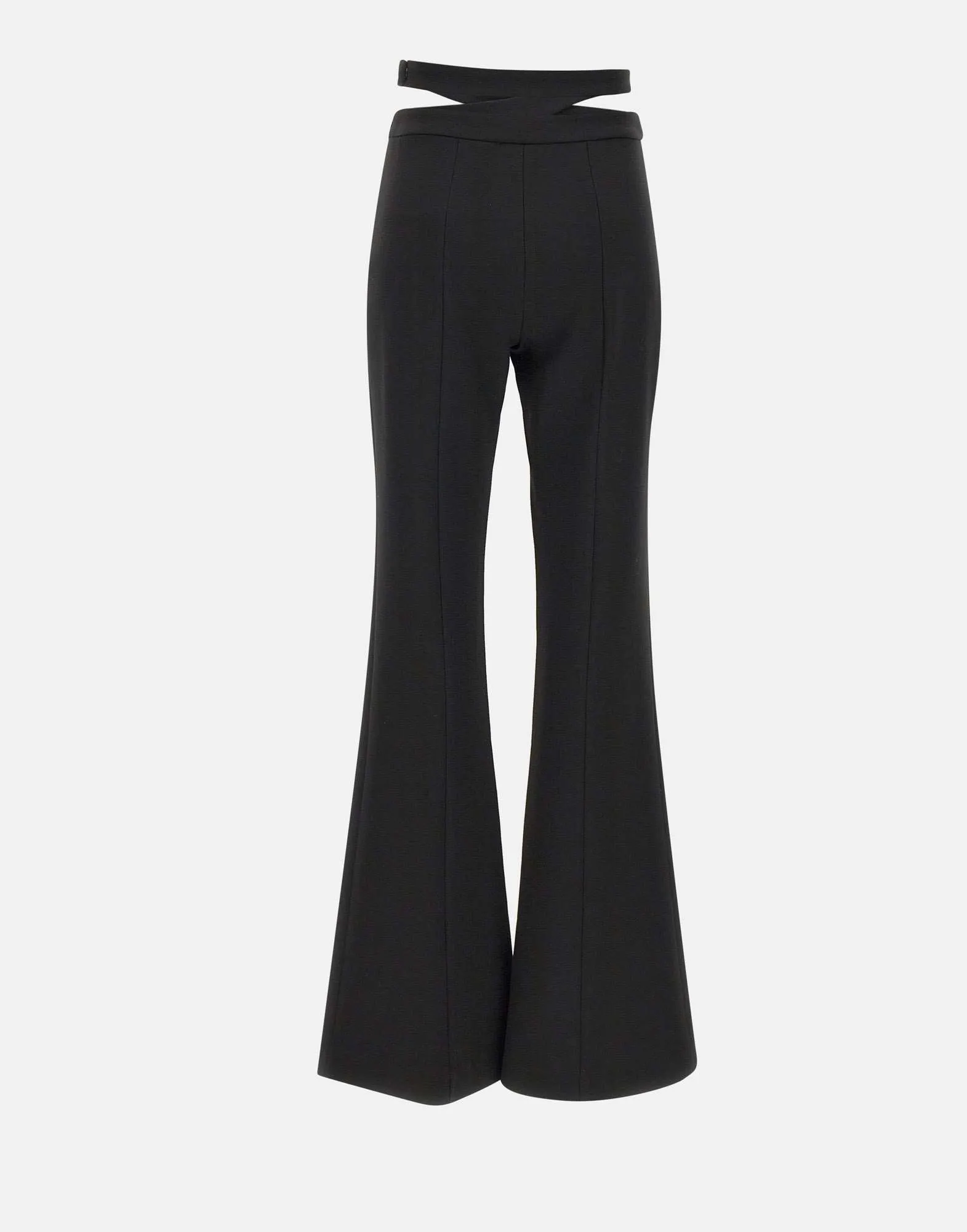 Slim Fit Stretch Crepe Trousers