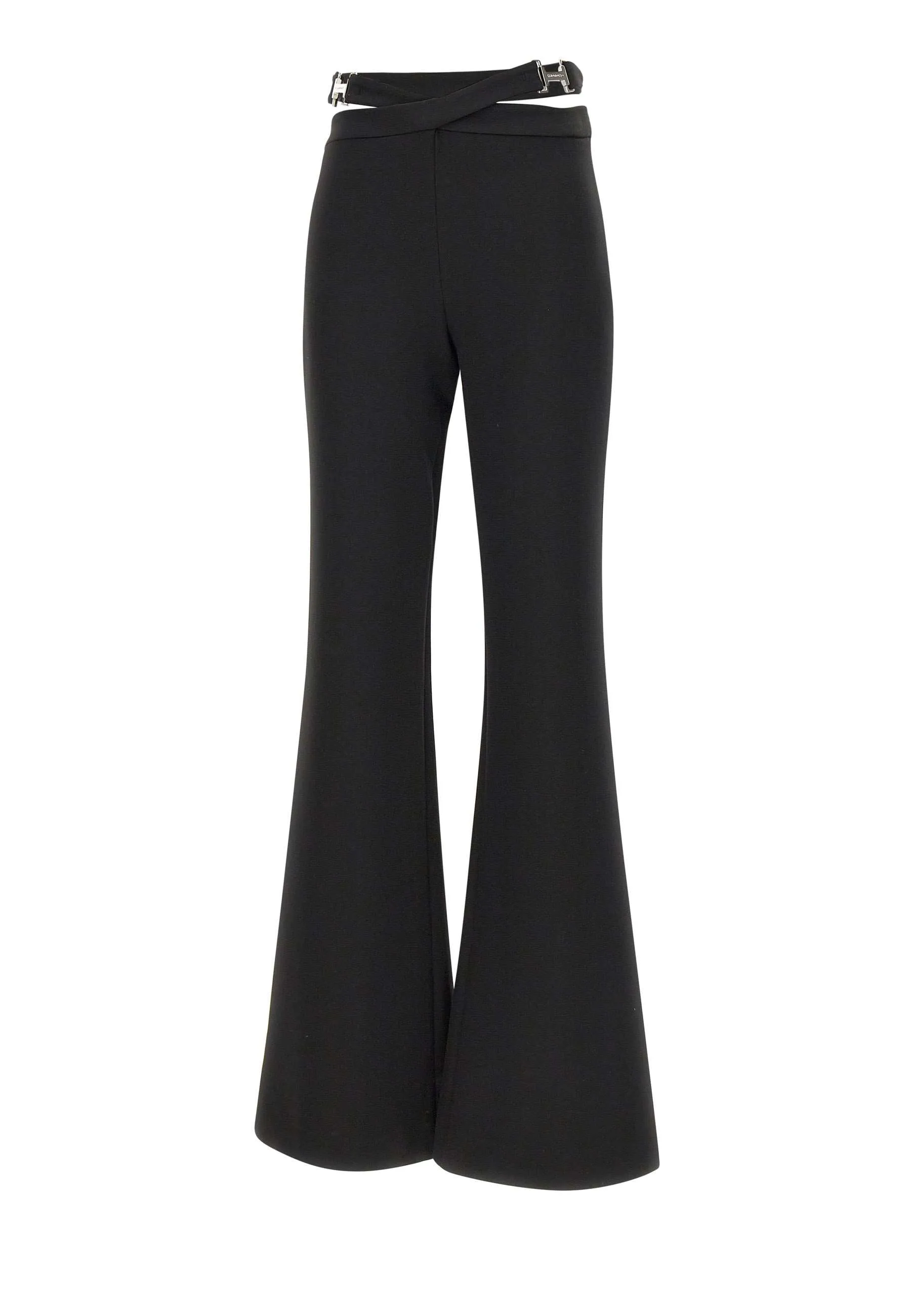 Slim Fit Stretch Crepe Trousers