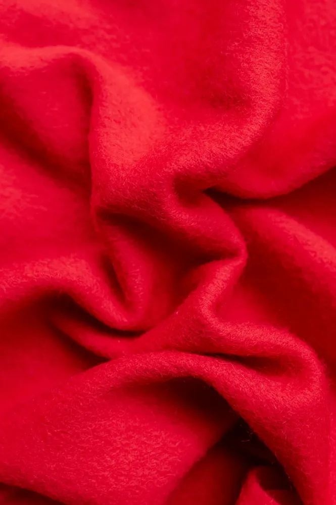 TBCo Oversized Red Lambswool Scarf