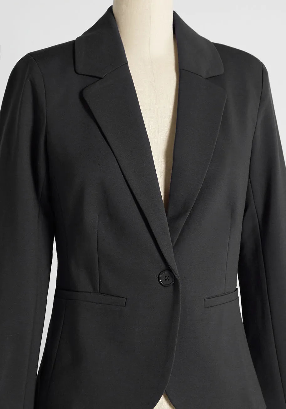 Timeless Tailoring Blazer