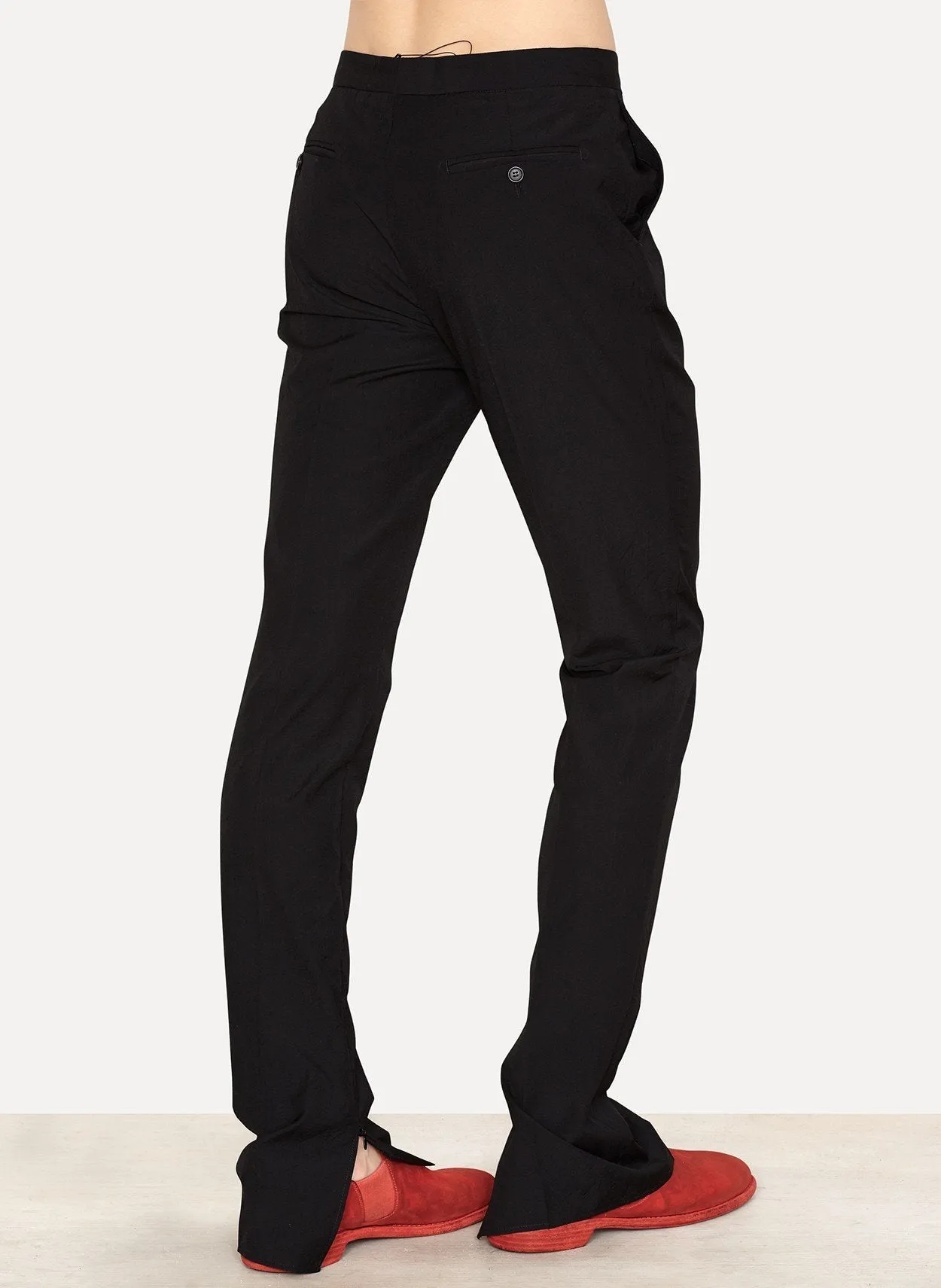 Virgin Wool Slim Trouser