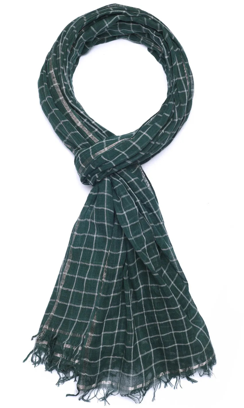 Windowpane - Dark Green